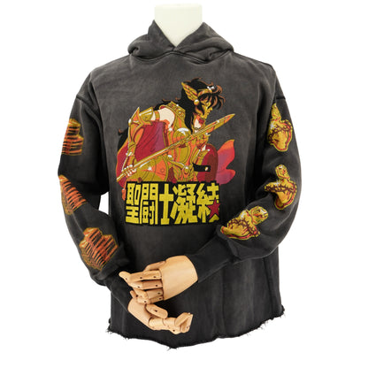 Saint Michael Hoodie Saint Seiya Vintage Wash