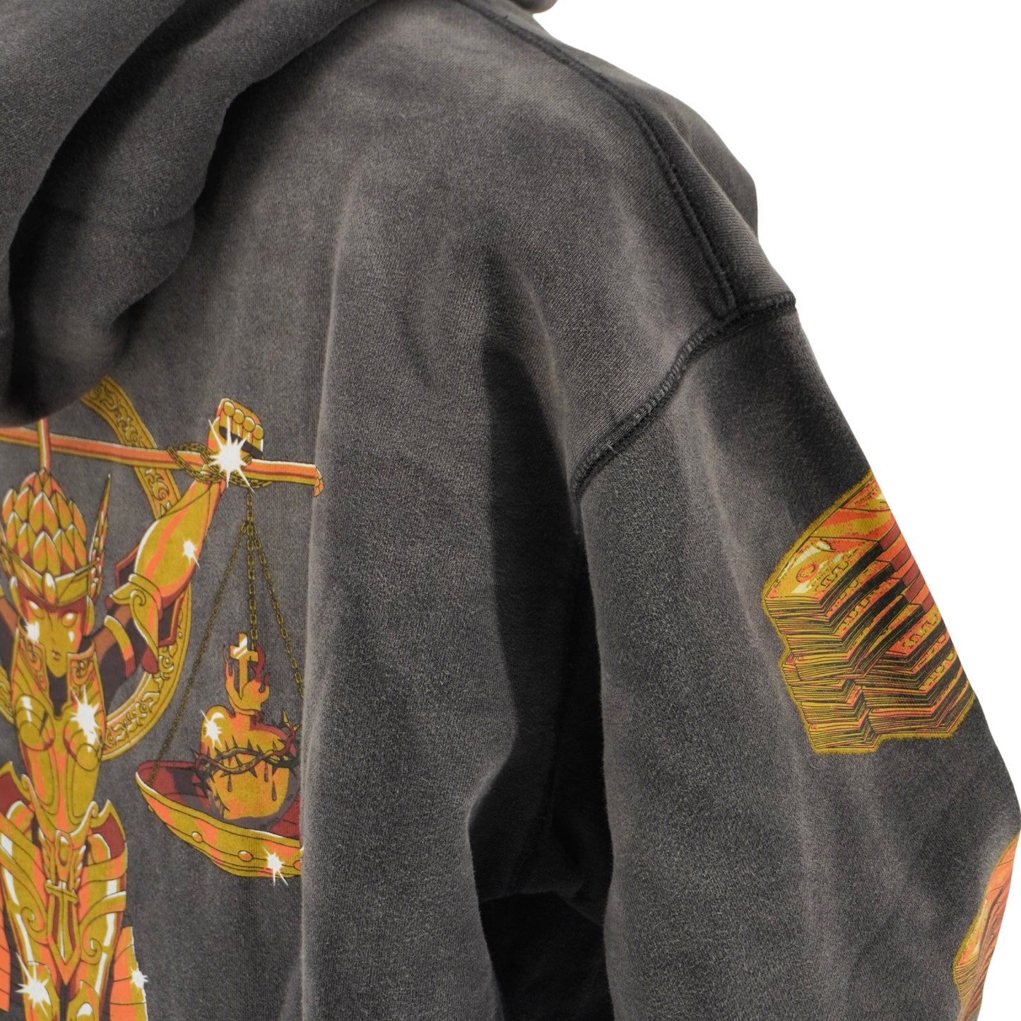Saint Michael Hoodie Saint Seiya Vintage Wash