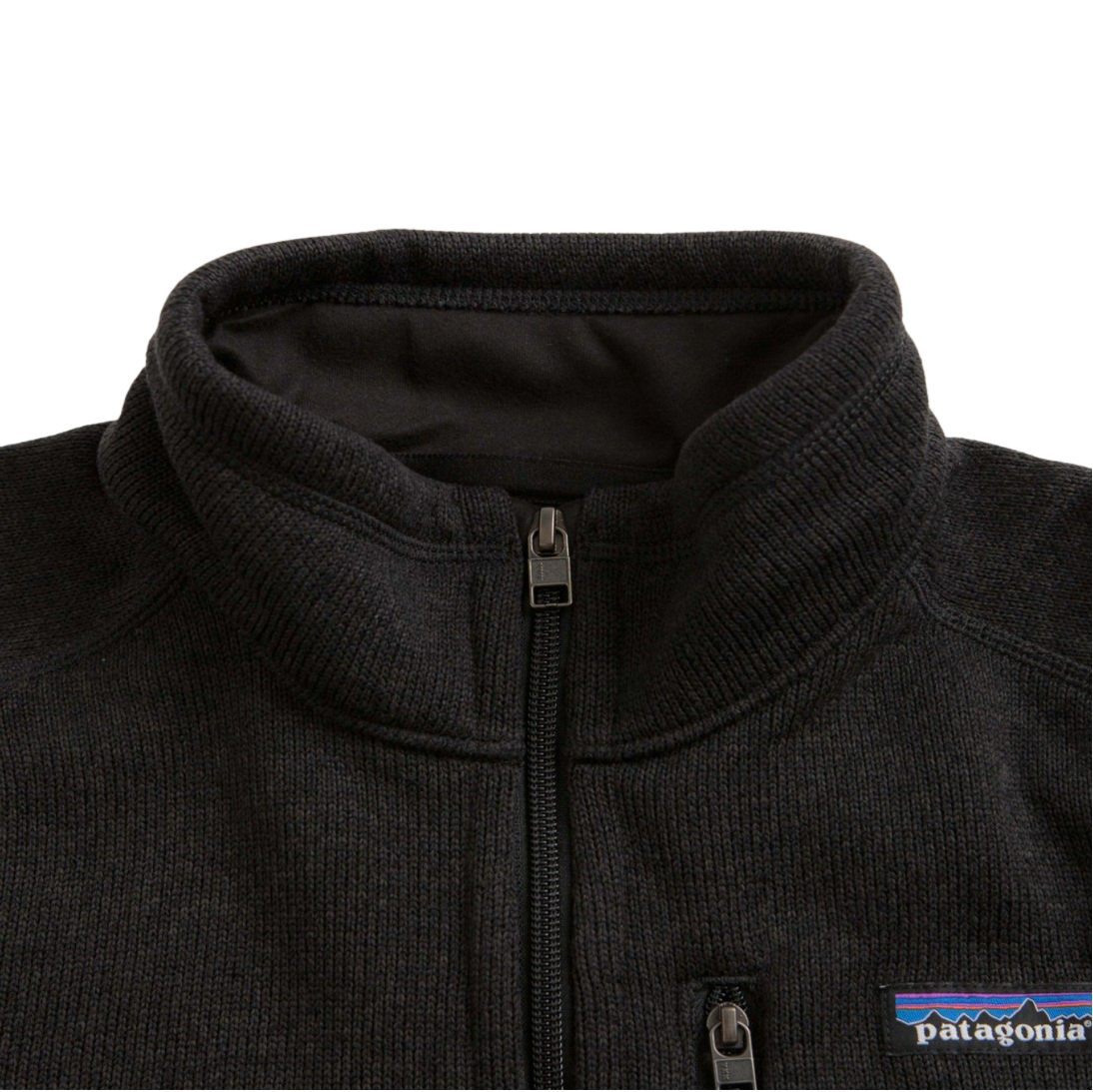 Suéter Polar Negro 1/4 Zip