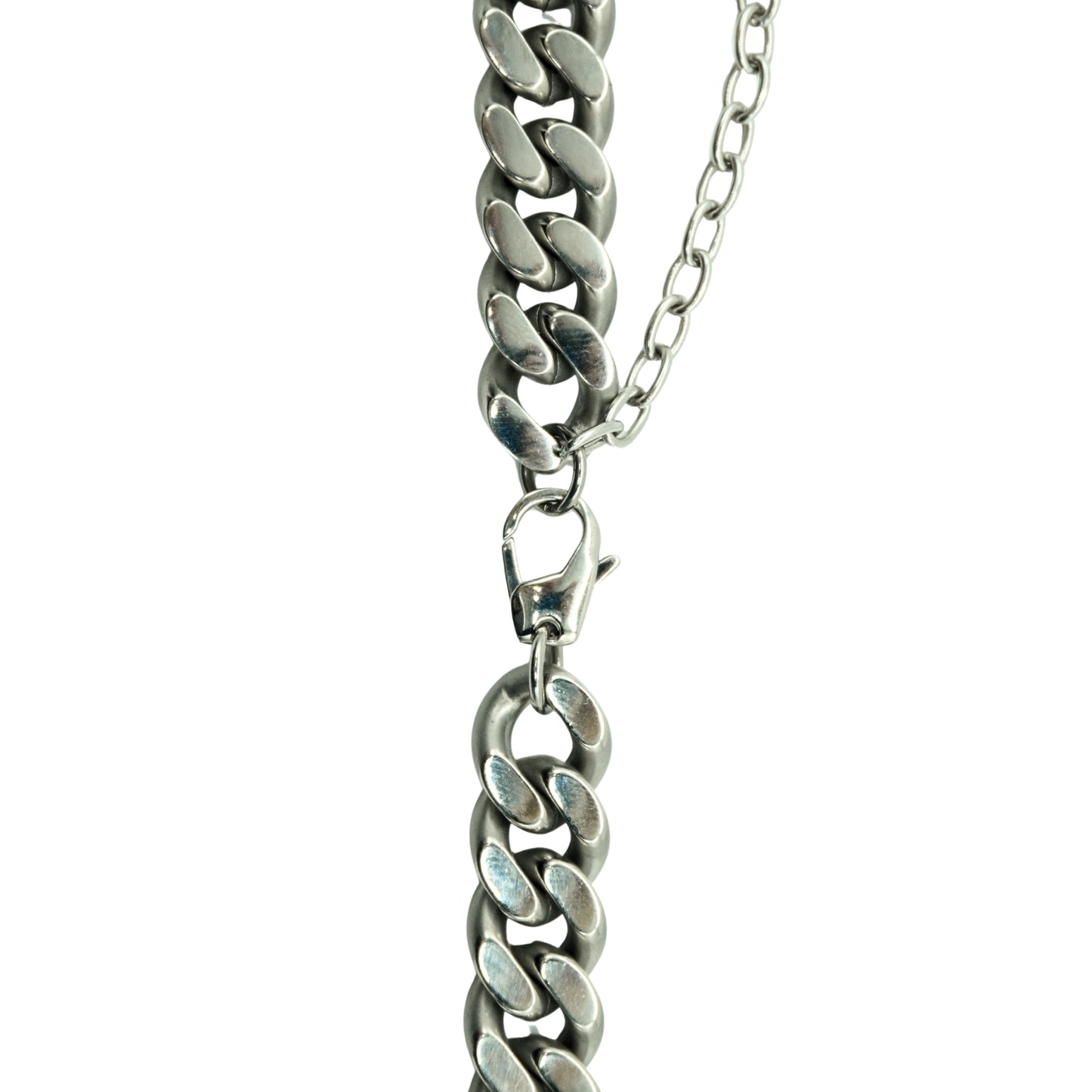 Collar Diesel Curb Chain Logo Plate