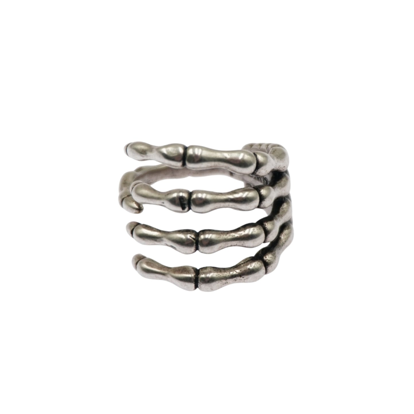 Vivienne Westwood Anillo Skeleton Hand Wrap Silver