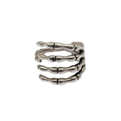 Vivienne Westwood Anillo Skeleton Hand Wrap Silver