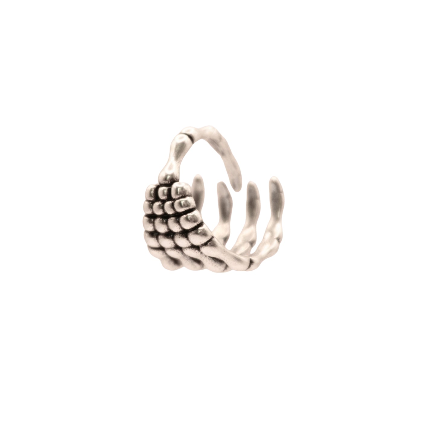 Vivienne Westwood Anillo Skeleton Hand Wrap Silver