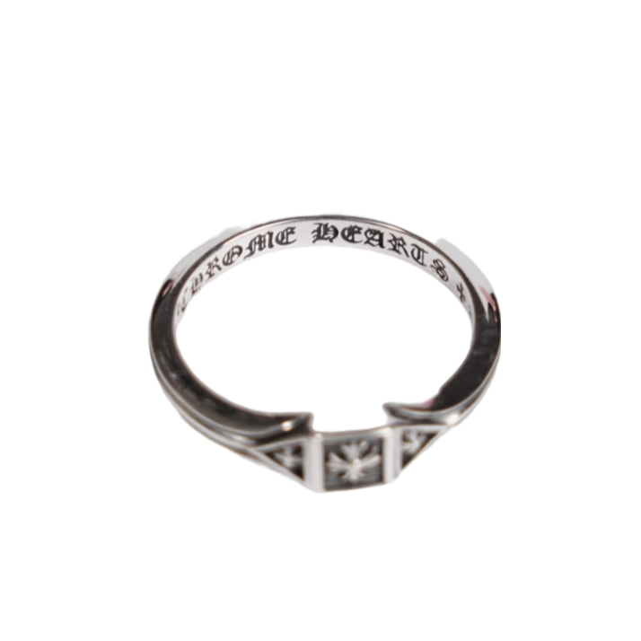 Anillo Chrome Hearts Cuadrado