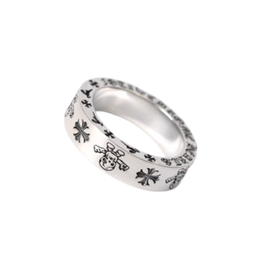 Anillo Chrome Hearts Sterling Silver Ring