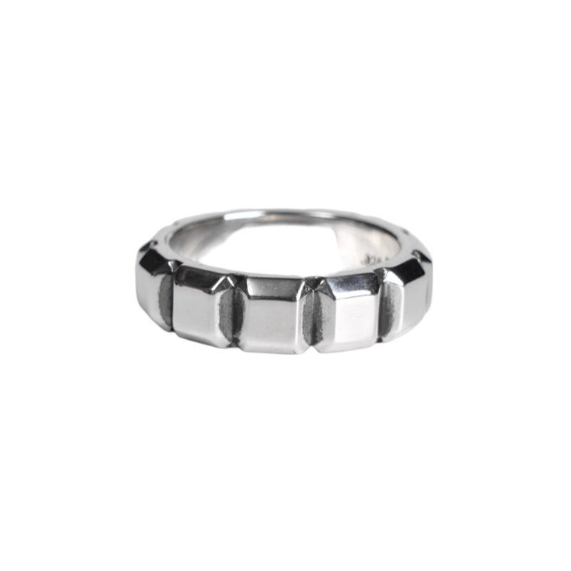 Anillo Chrome Squares