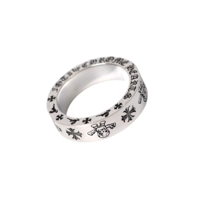 Anillo Chrome Hearts Sterling Silver Ring