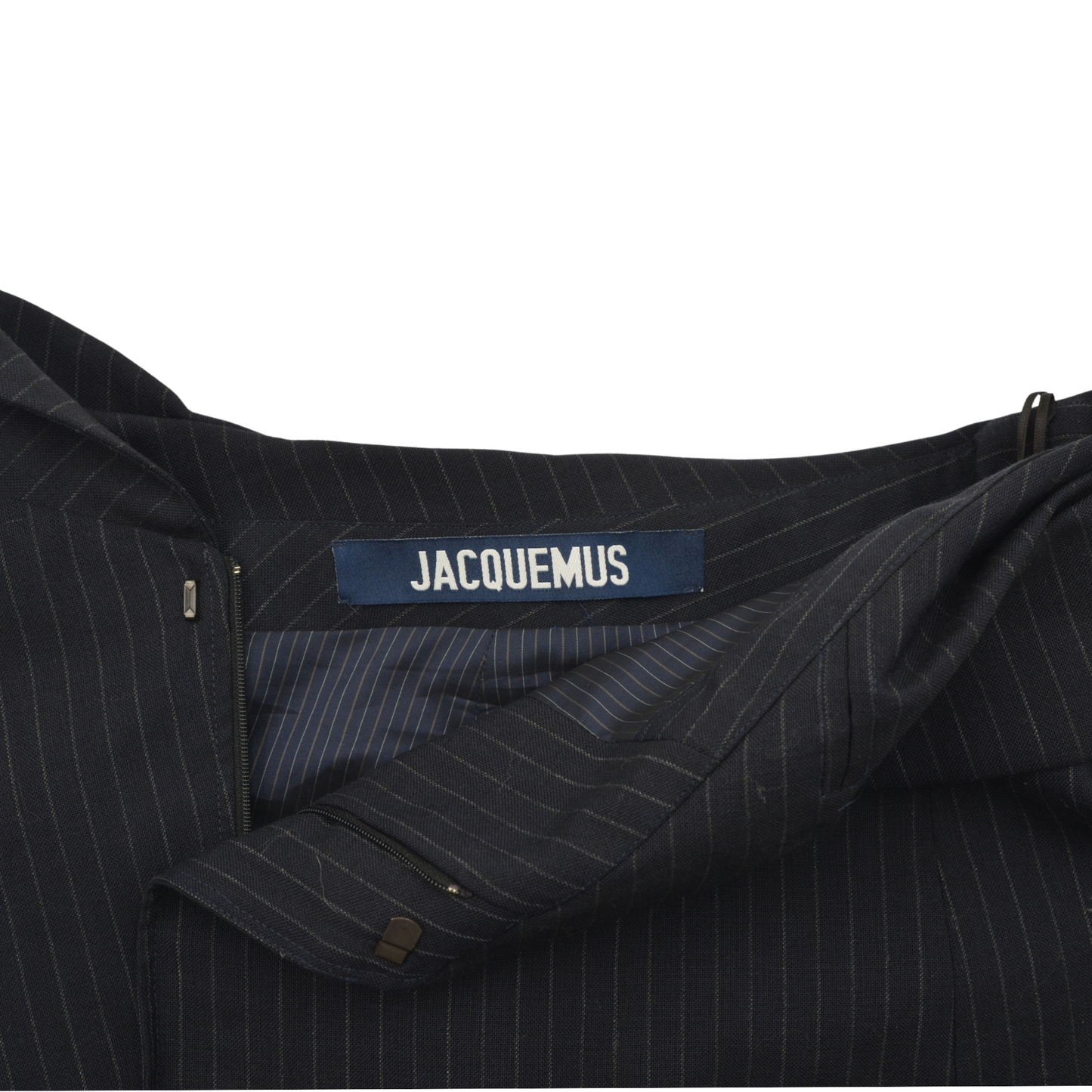 Falda Jacquemus Azul Marino L