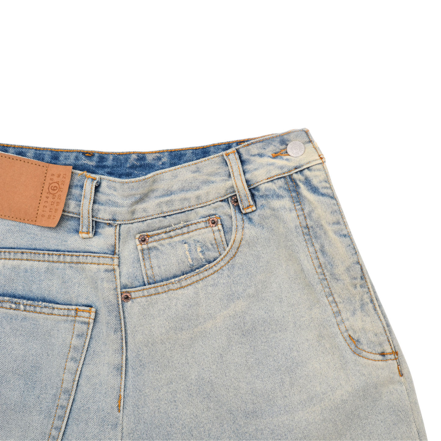 Jeans Maison Margiela Twisted Gris M