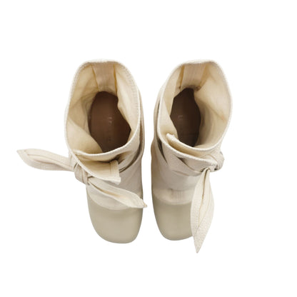Botas Lemaire Wrapped 90 Boots Beige