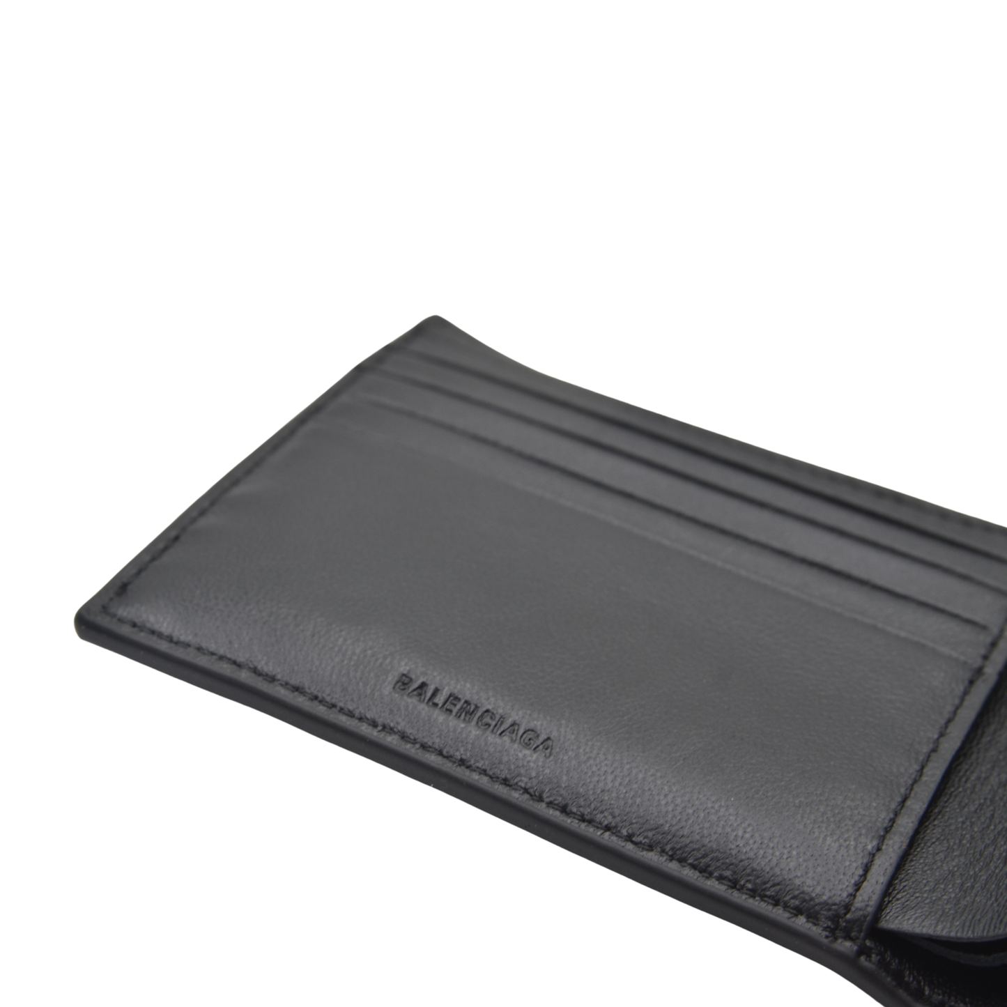 Cartera Bifold Balenciaga Negro