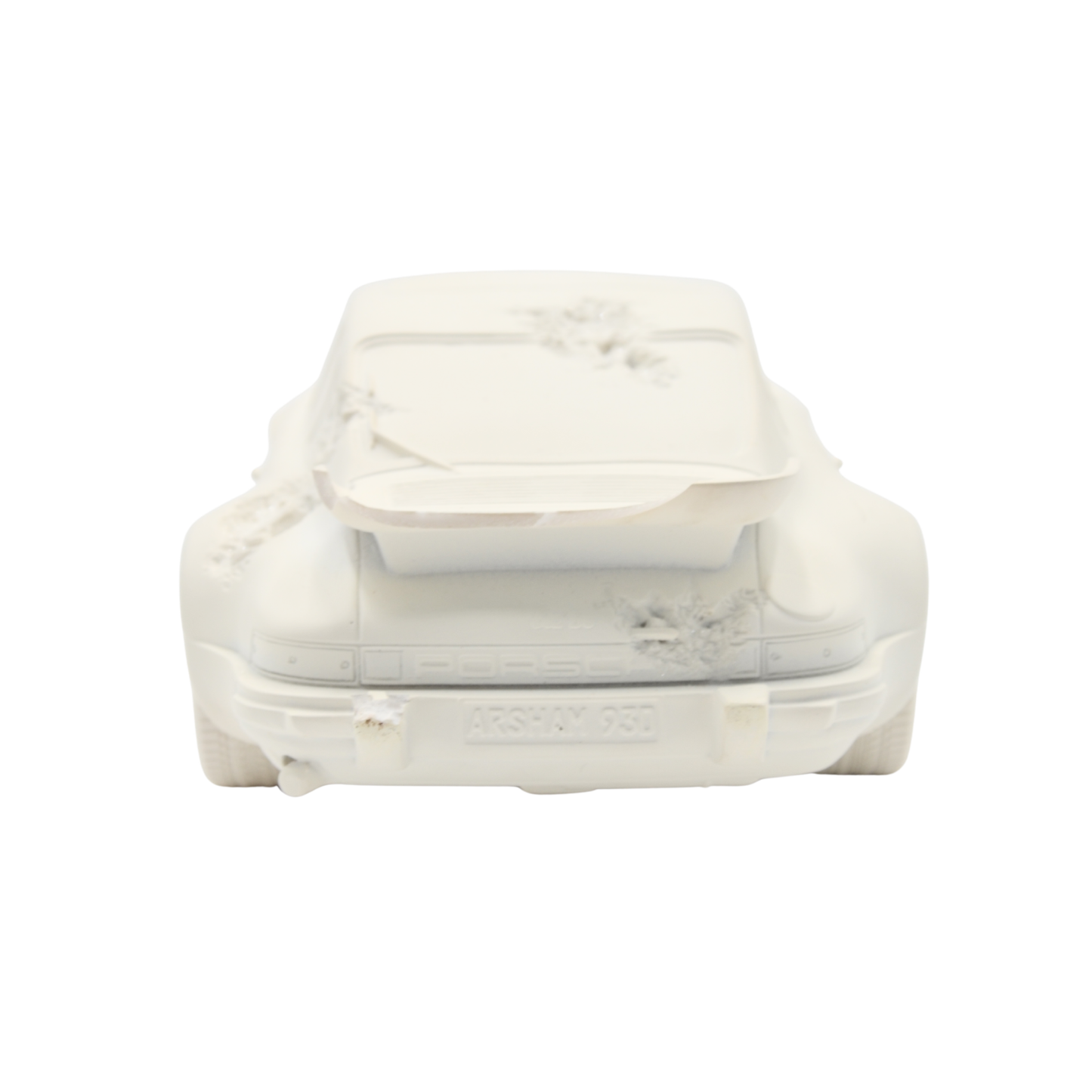 Carro Eroded Delorean Blanco Daniel Arsham Original