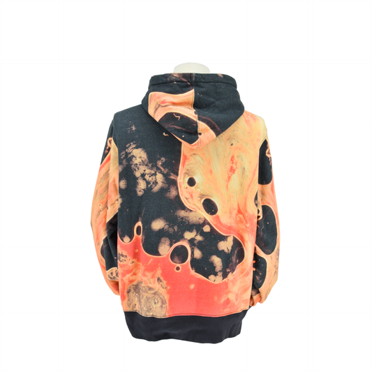 Sudadera Supreme Con Capucha Blood Negro
