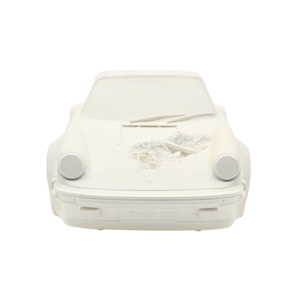 Carro Eroded Delorean Blanco Daniel Arsham Original
