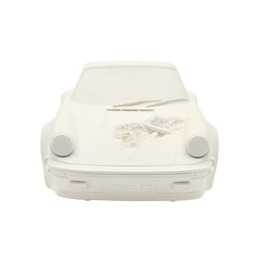 Carro Eroded Delorean Blanco Daniel Arsham Original