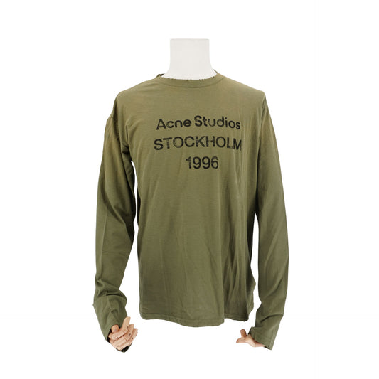 Playera Acne Studios 1996 Logo Tee Green