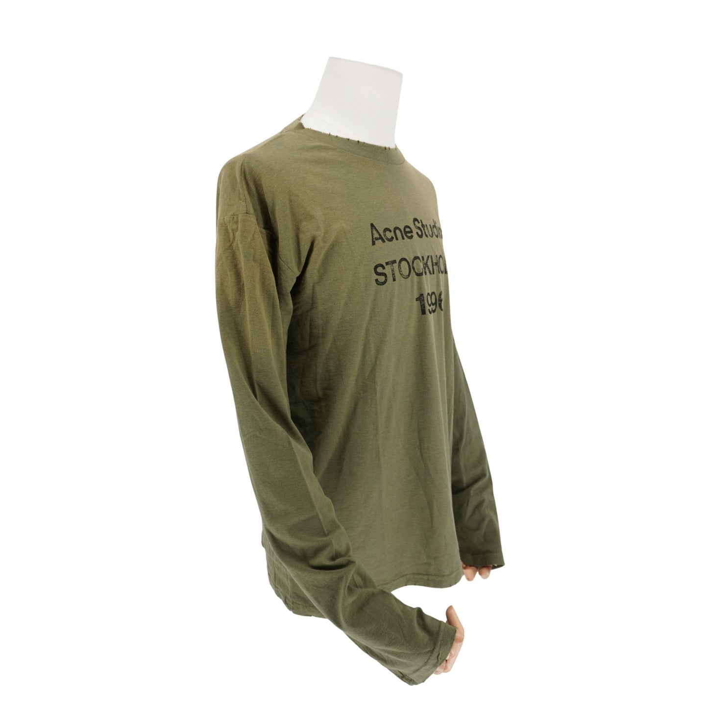 Playera Acne Studios 1996 Logo Tee Green