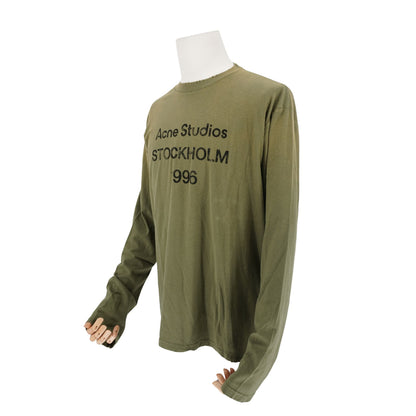 Playera Acne Studios 1996 Logo Tee Green