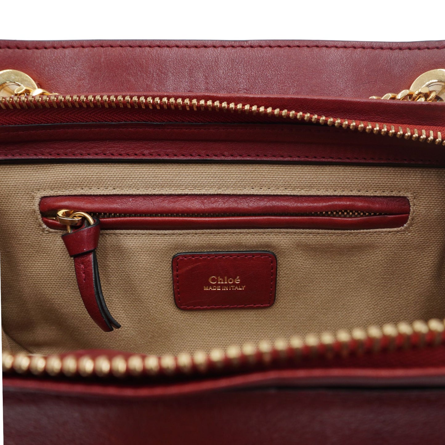 Bolsa CHLOÉ red bag
