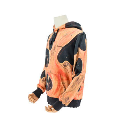 Sudadera Supreme Con Capucha Blood Negro