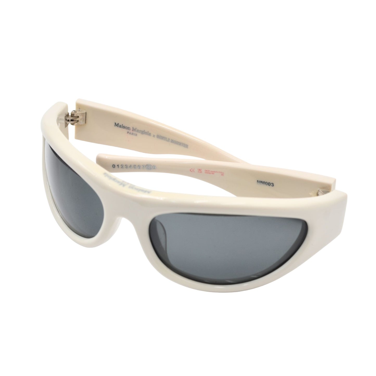 Lentes Gentle Monster X Maison Margiela  Mm003 W2 Negro Blanco
