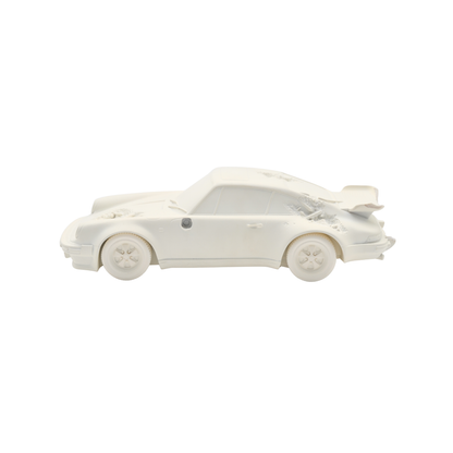Carro Eroded Delorean Blanco Daniel Arsham Original