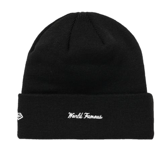 Supreme New Era Box Logo Beanie Original Negro