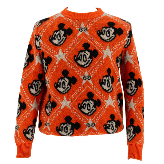 Suéter Gucci Disney x Mickey Mouse Intarsia
