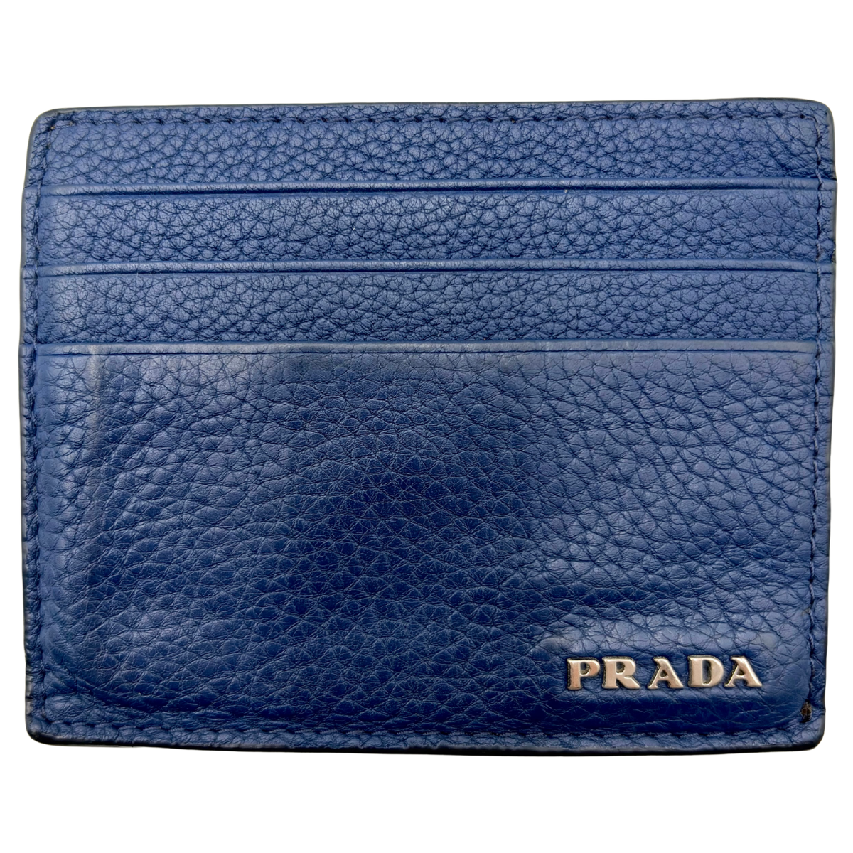 Tarjetero Prada Azul Marino