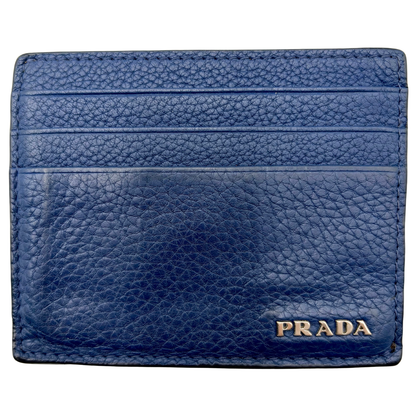 Tarjetero Prada Azul Marino