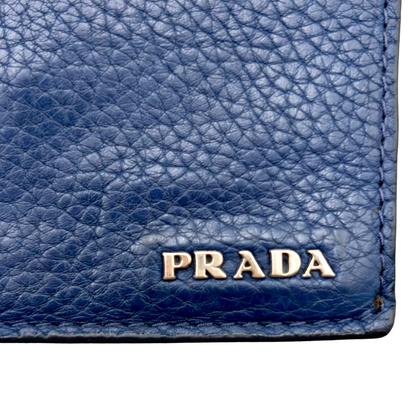 Tarjetero Prada Azul Marino