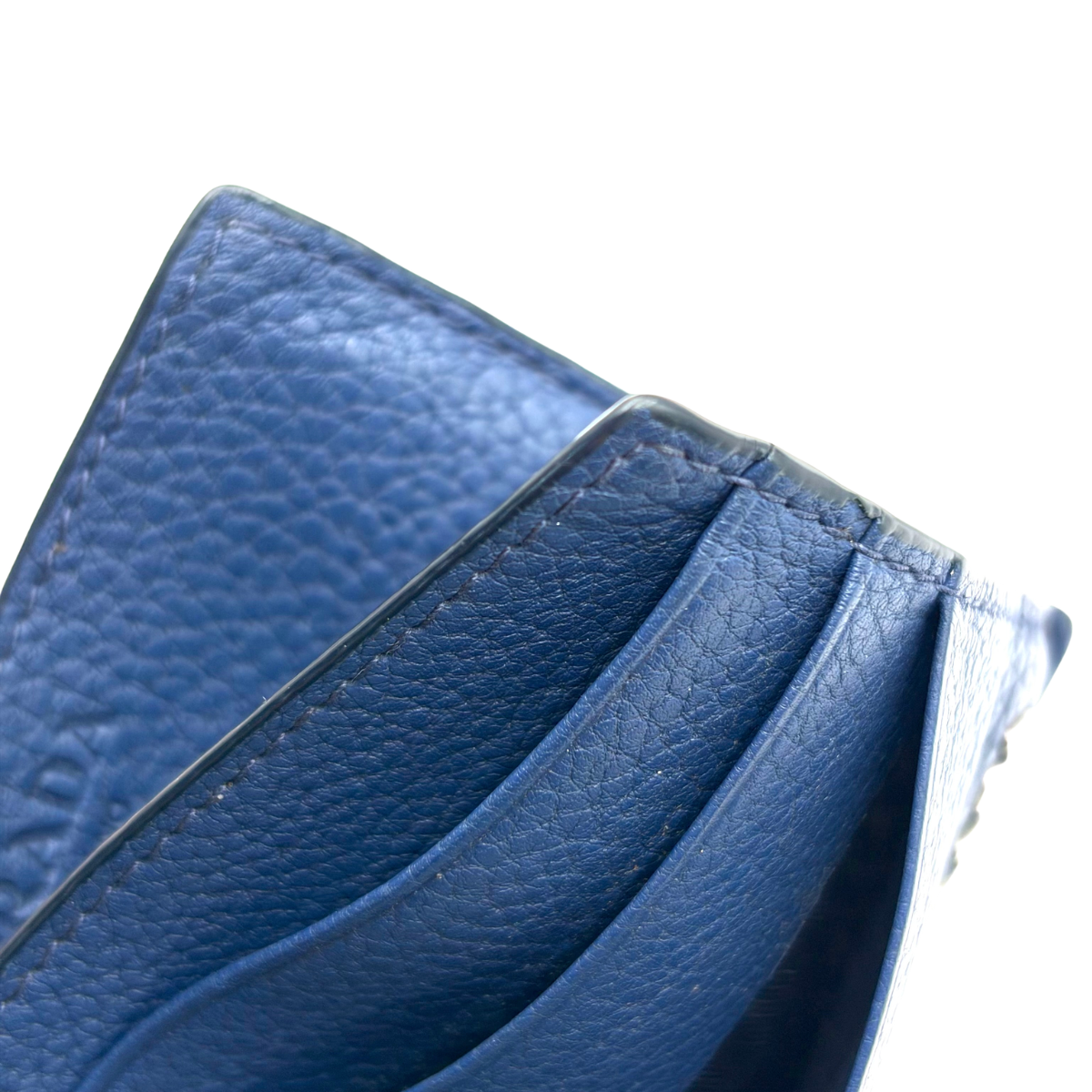 Tarjetero Prada Azul Marino