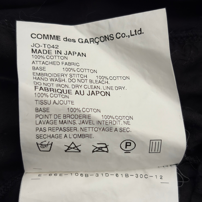 Blusa Junya Watanabe Crochet Negro