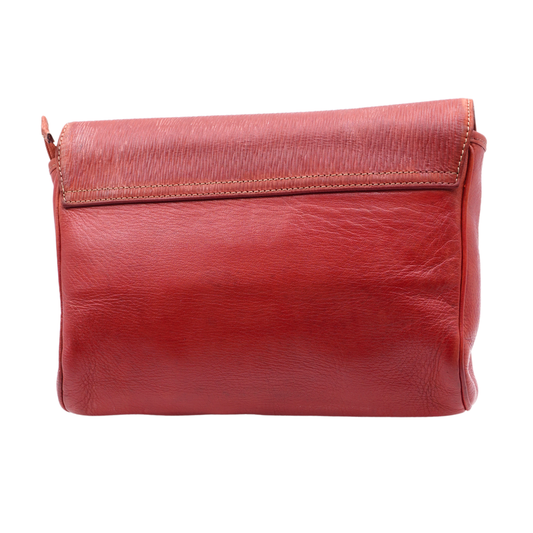 Clutch Loewe Vintage Embossed Red