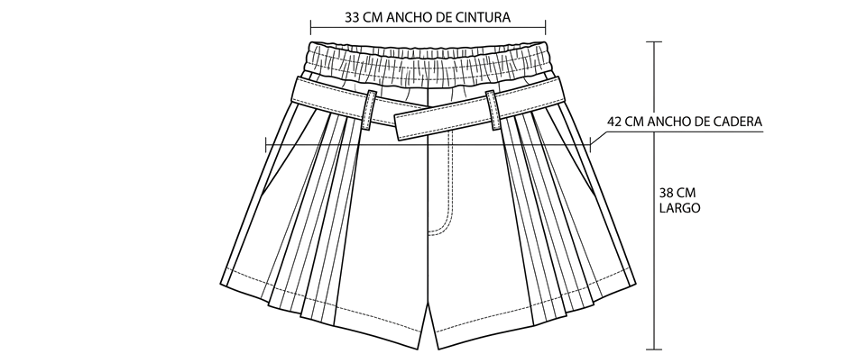 Guia alexander-wang-pantalones-pinstripe-layered-shorts