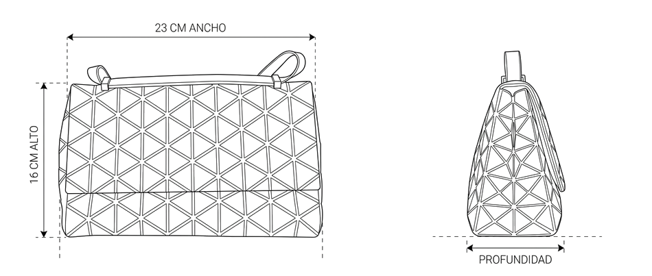 Guia bolsa-issey-miyake-bao-bao-negra