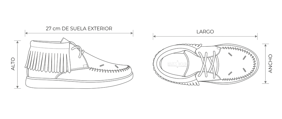 Guia calzado-fbt-shaman-folk-visvim-marron-oscuro
