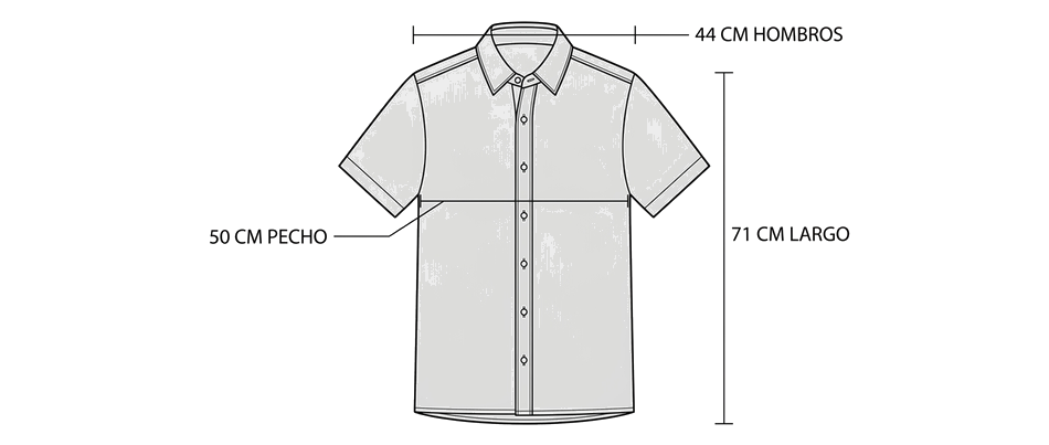 Guia camisa-meady-indigo-short-sleeve-allsaints