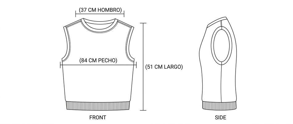 Sizing guide - guia-chaleco-helmut-lang-verde.png