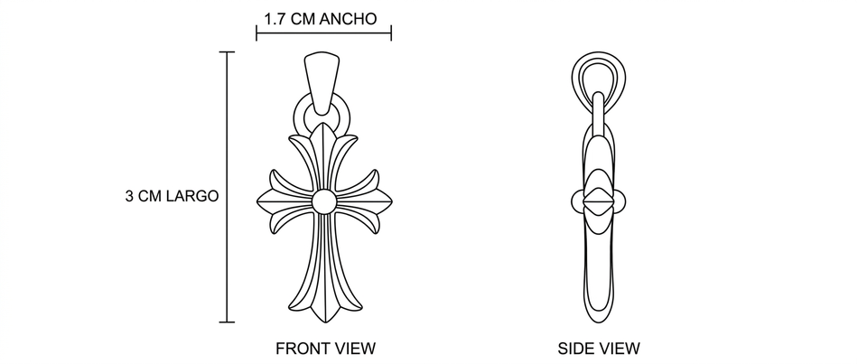 Sizing guide - guia-dije-cross-pendant-chrome-hearts.png