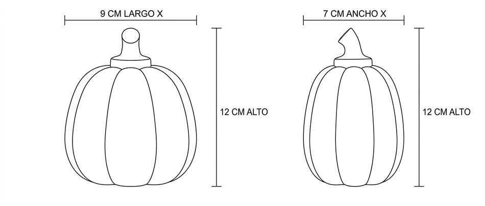 Sizing guide - guia-escultura-pumpkin-yayoi-kusama.png