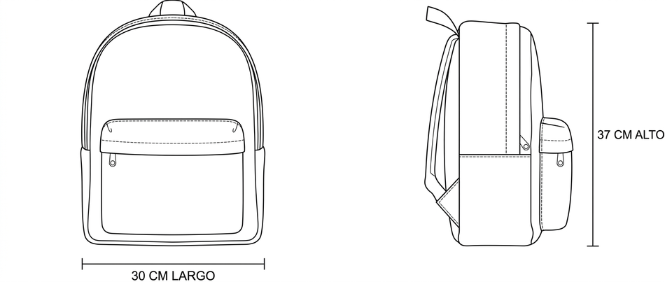 Sizing guide - guia-mochila-human-made-gears-for-teenagers-verde.png