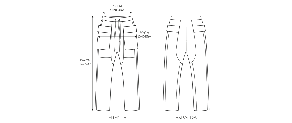 Guia pantalones-rick-owens-drkshdw-cargo