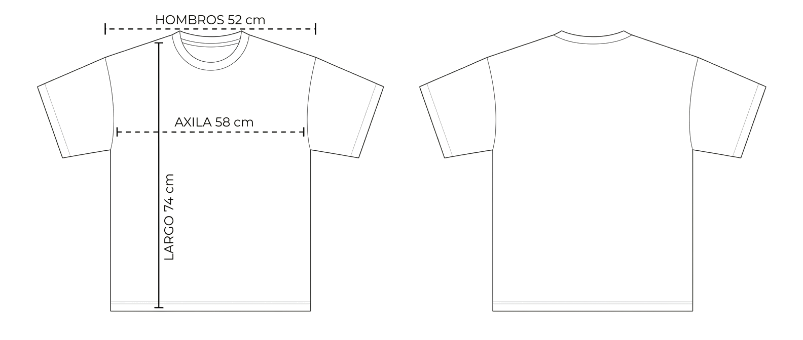 Guia playera-acne-studios-1996-dirty-blanca