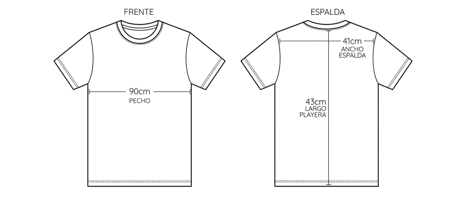 Guia playera-supreme-white-house-negro-x-s