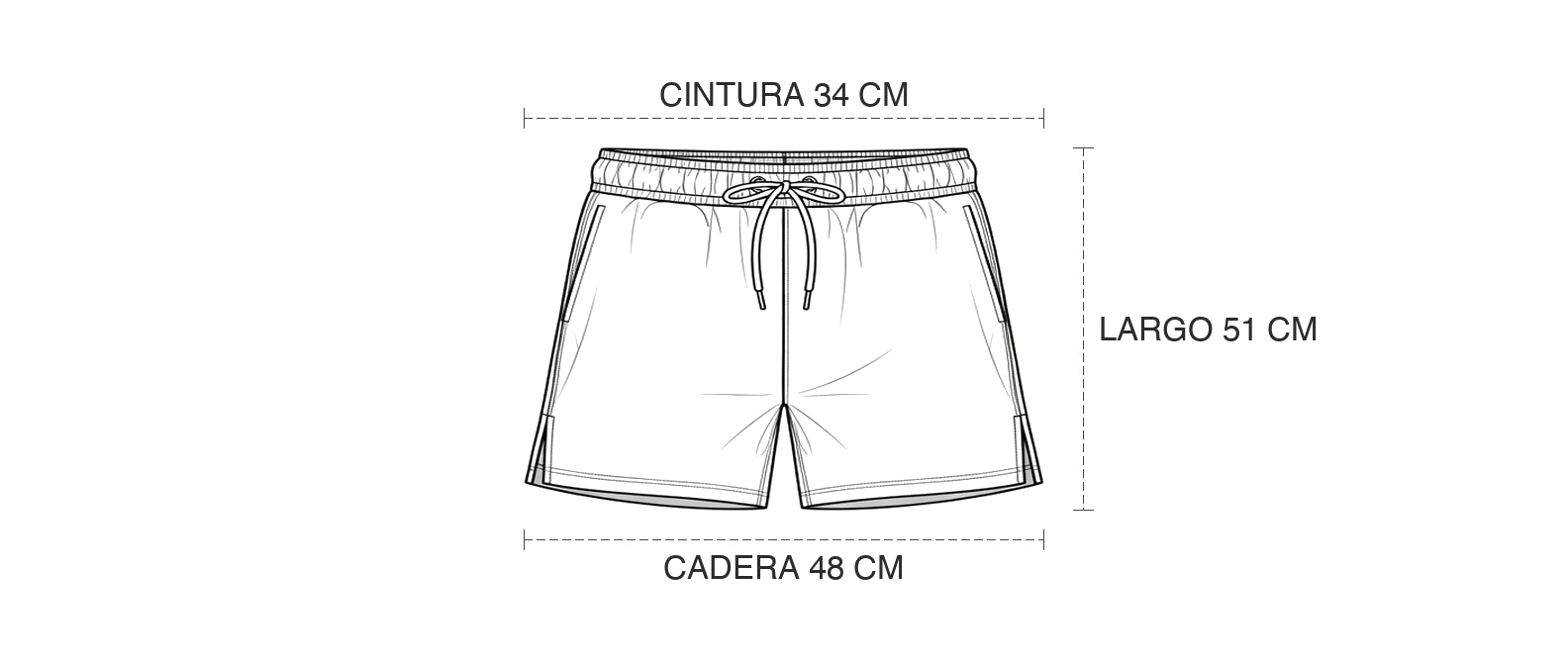 Guia subhuman-shorts-pods-side-slit-raw-hem