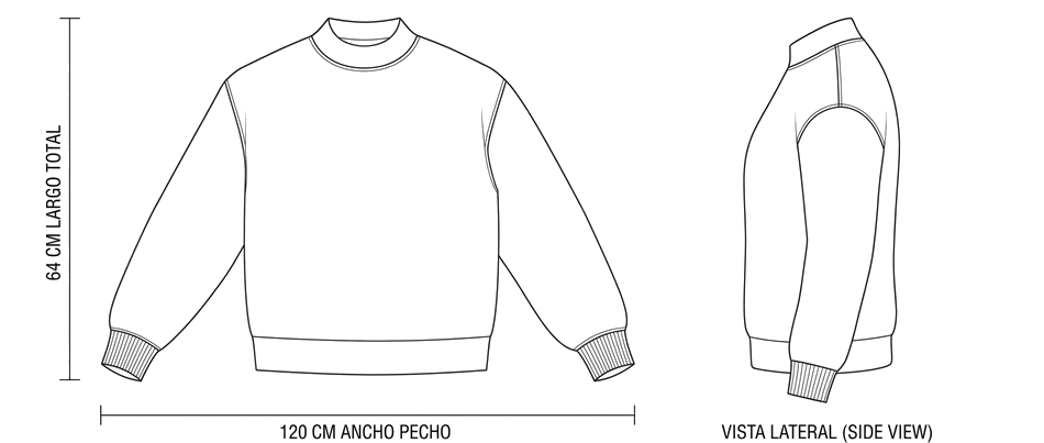Guia sudadera-cpfm-jesus-is-king-blanco-s