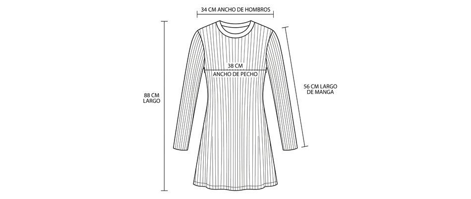 Guia vestido-cdg-play-knit-dress-black