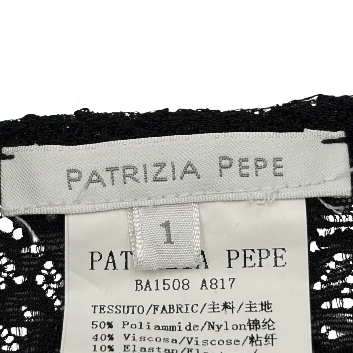 Vestido Patrizia Pepe Encaje