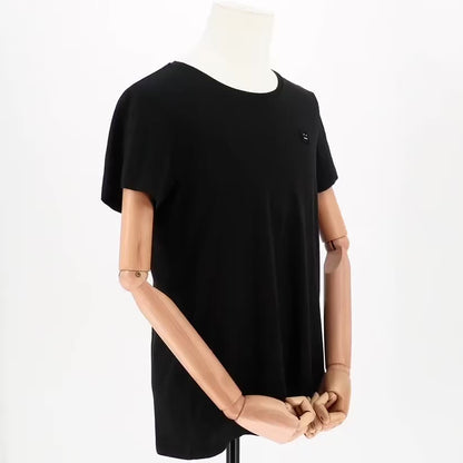 Playera Acne Studios Black Smiley